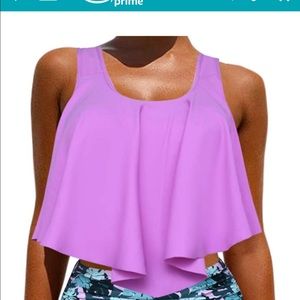 Flounce Tankini Top